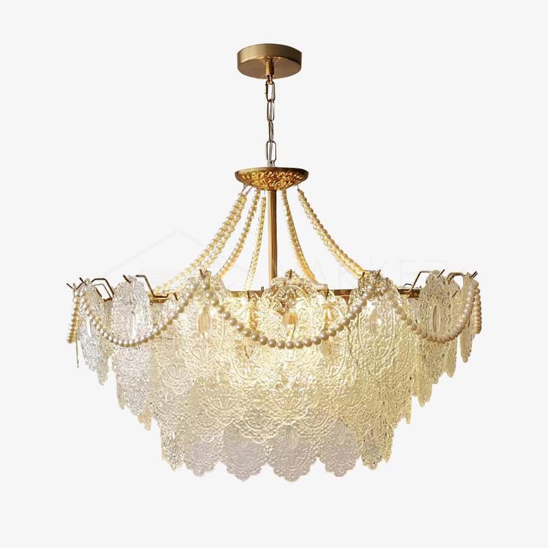 Eirivaine kroonluchter met glas