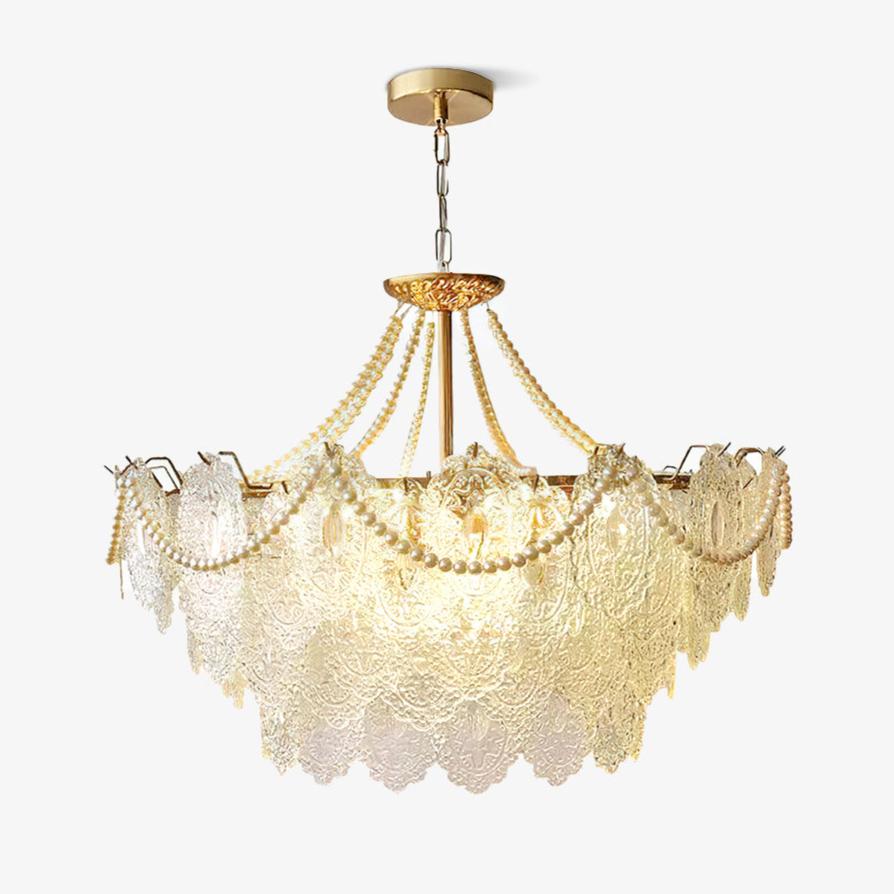 Eirivaine kroonluchter met glas