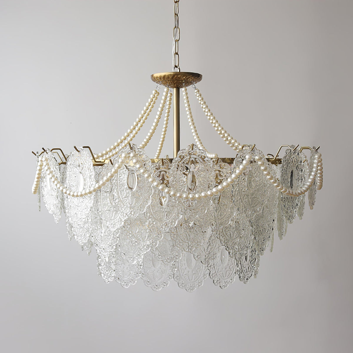 Eirivaine kroonluchter met glas