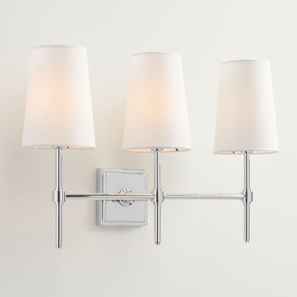 Vicarara Vintage Industrial messing Textiel wandlamp