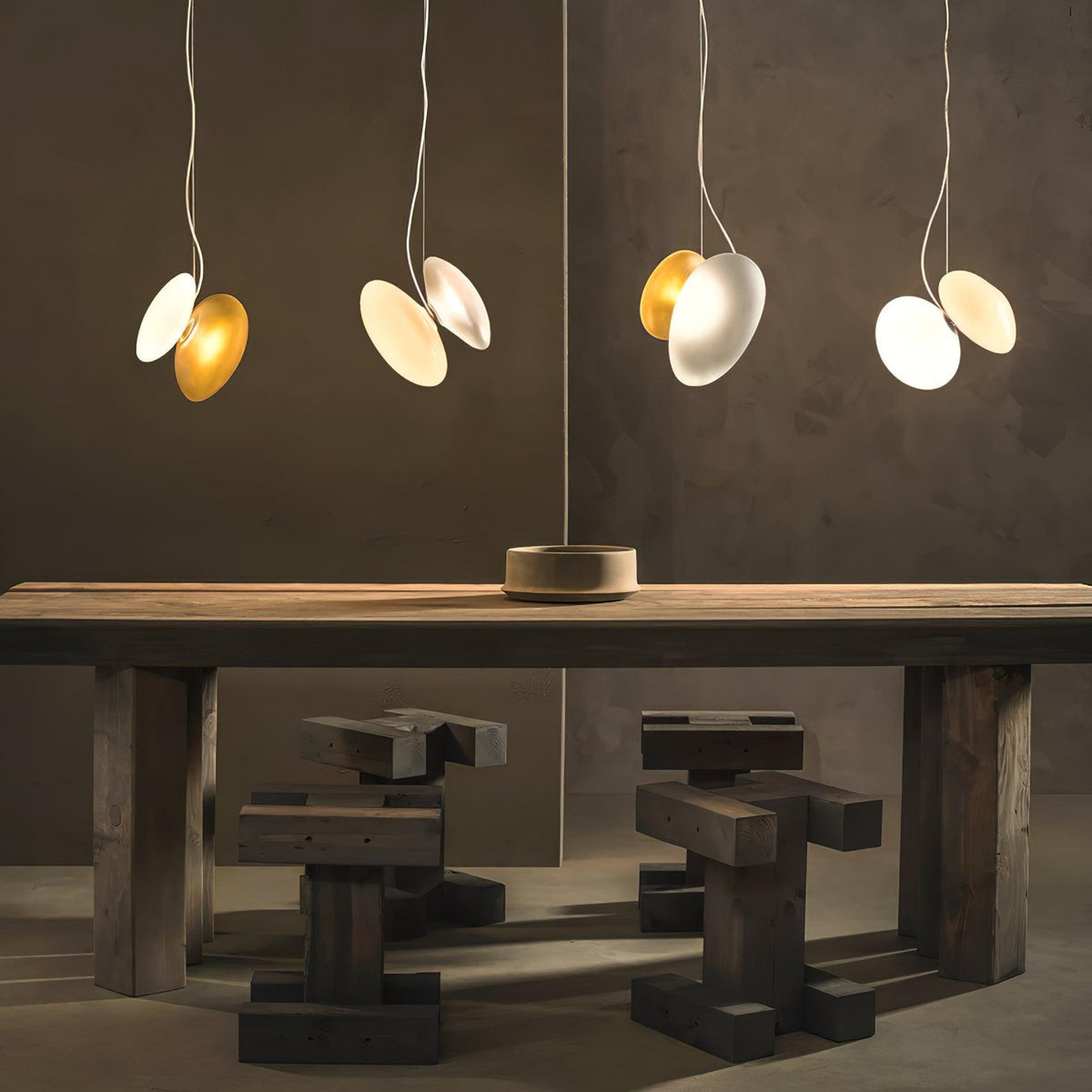 Mervan matglas hanglamp