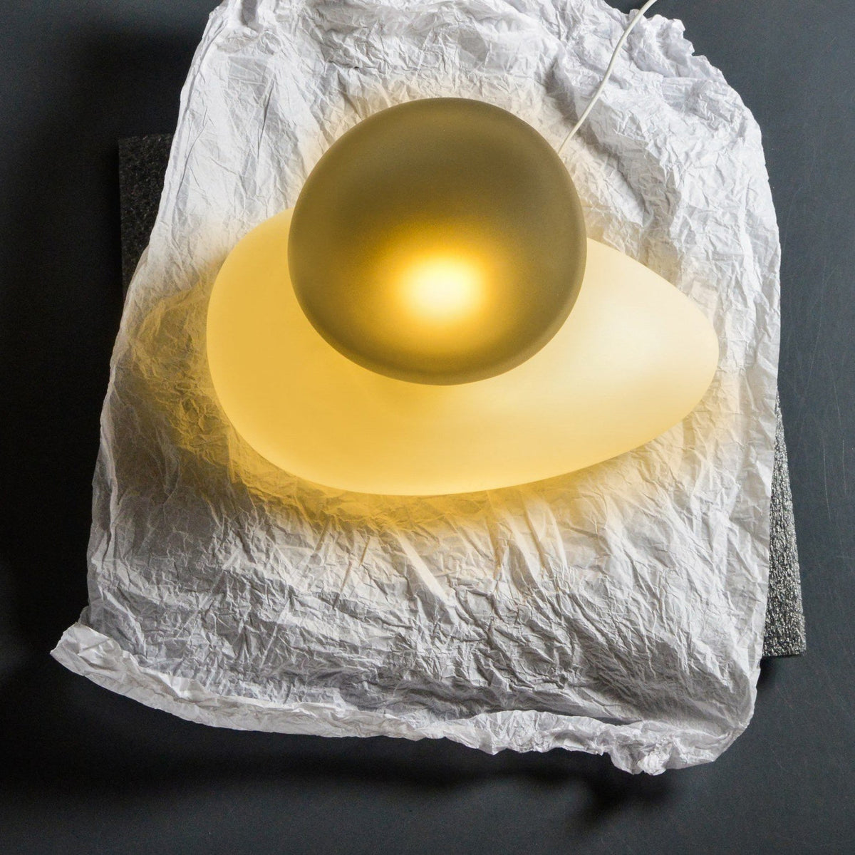Mervan matglas hanglamp