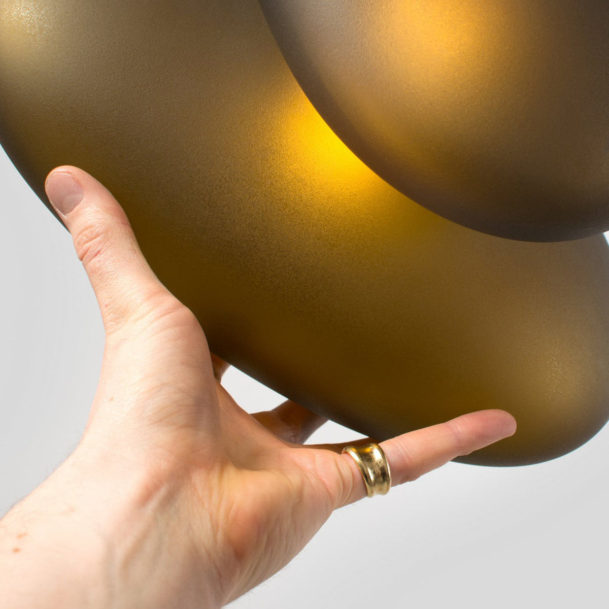 Mervan matglas hanglamp