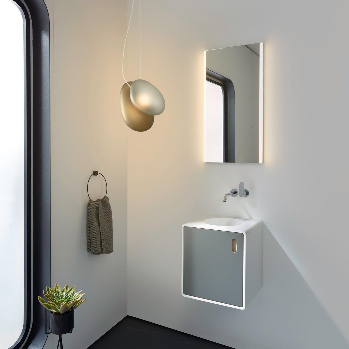 Mervan matglas hanglamp