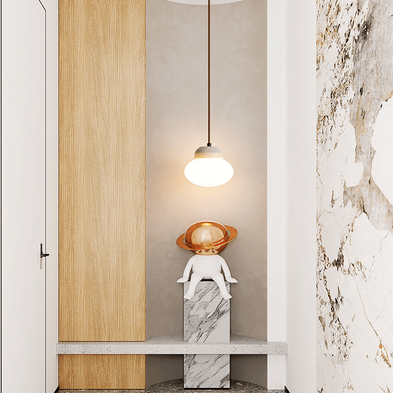 Sora kiezelvormige Sphere hanglamp