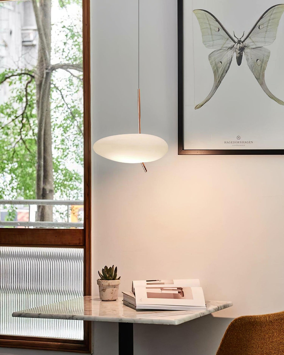 Velarena Moderne hanglamp van glas