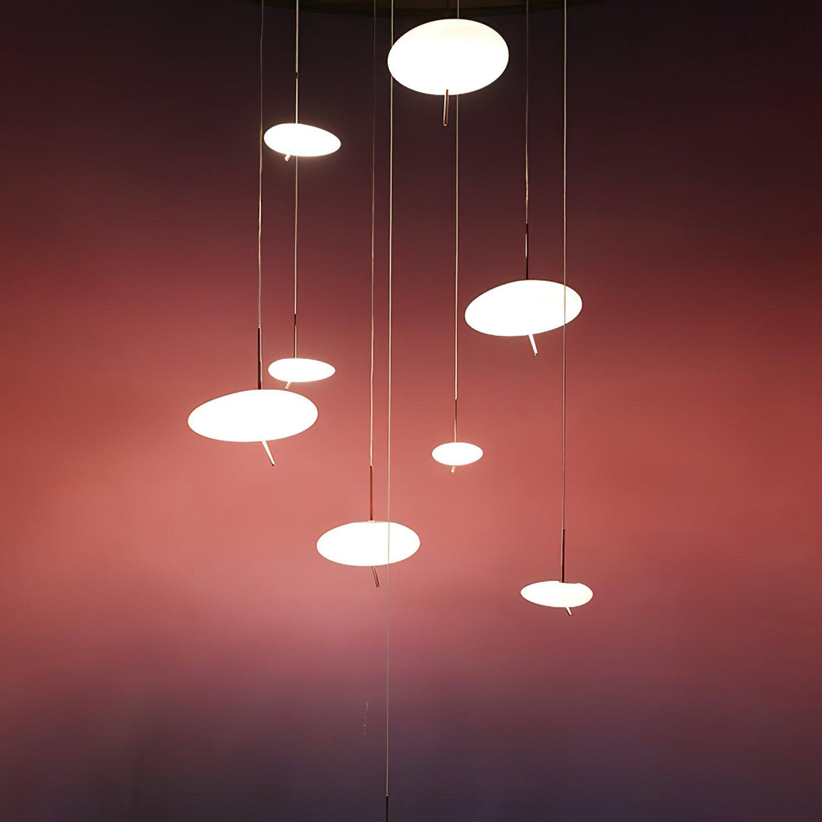 Velarena Moderne hanglamp van glas