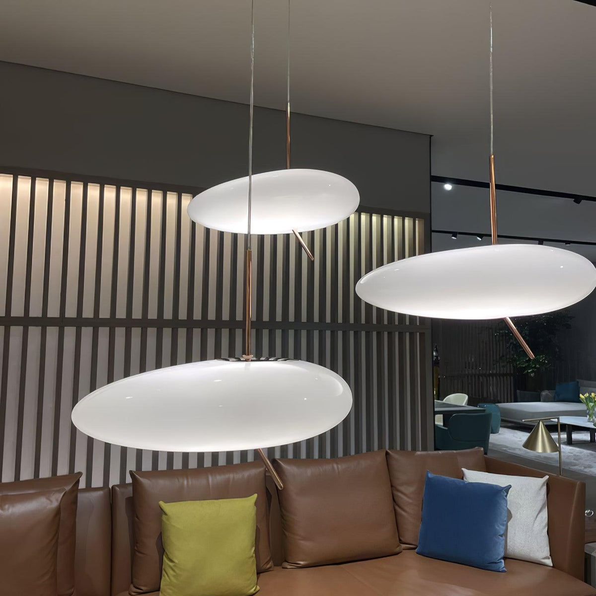 Velarena Moderne hanglamp van glas