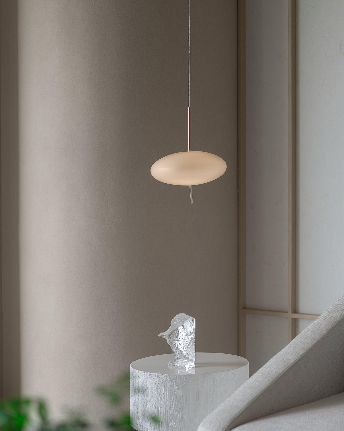 Velarena Moderne hanglamp van glas