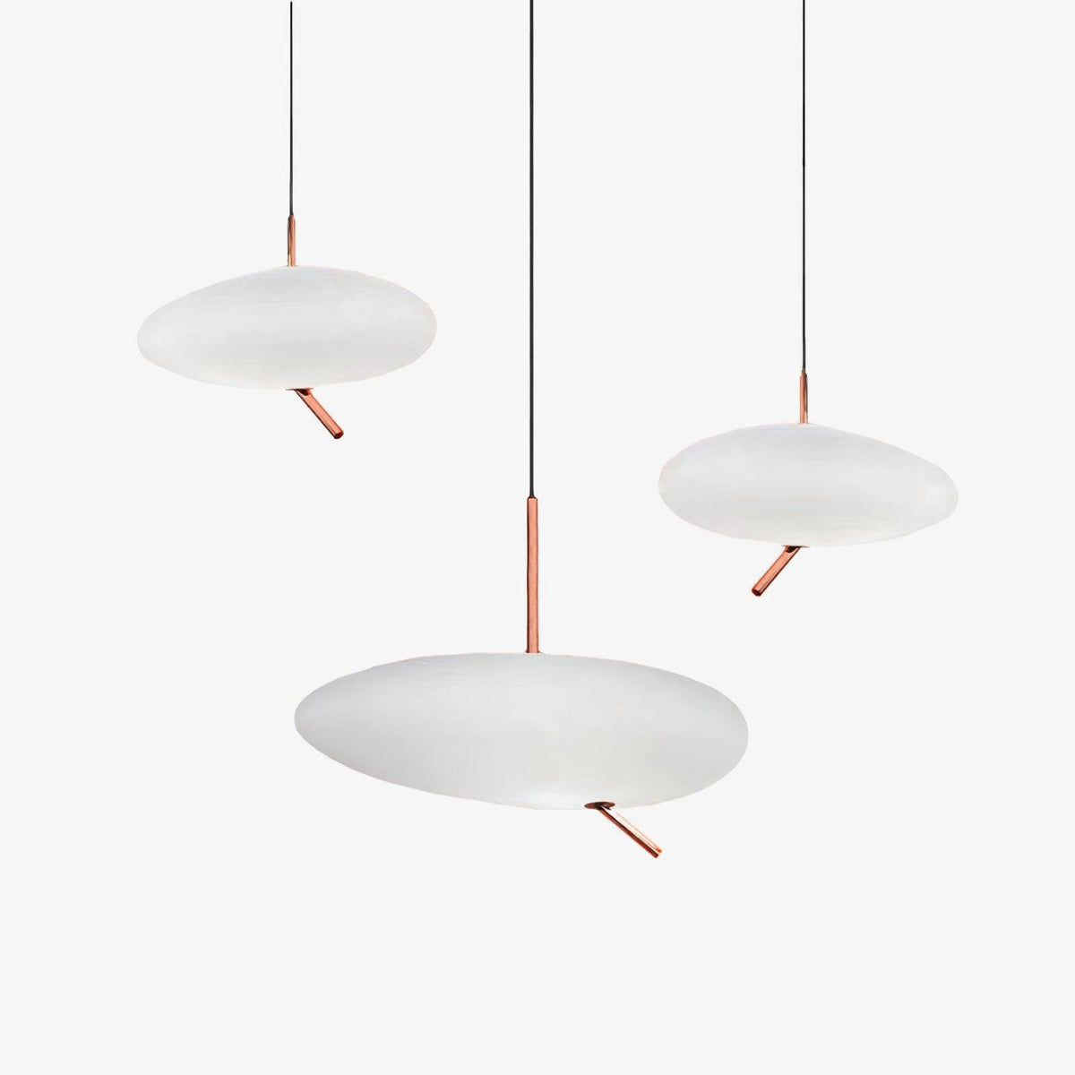 Velarena Moderne hanglamp van glas