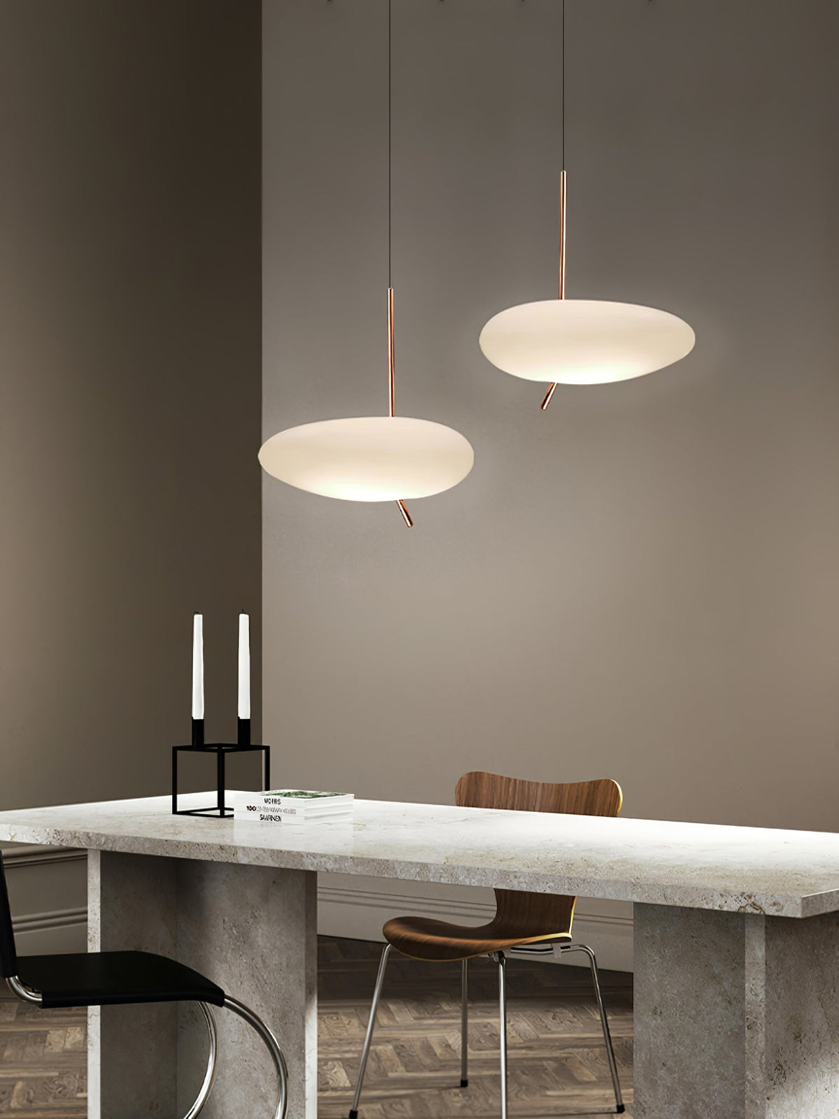 Velarena Moderne hanglamp van glas