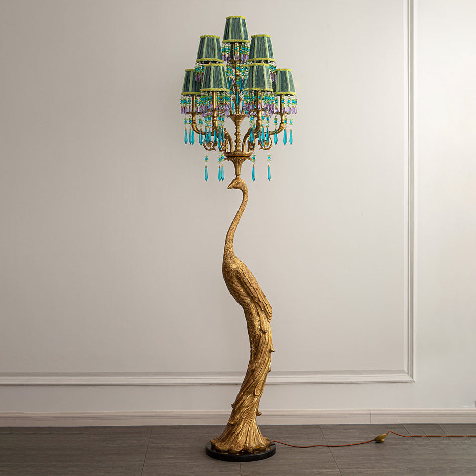 Pavona vloerlamp & groen