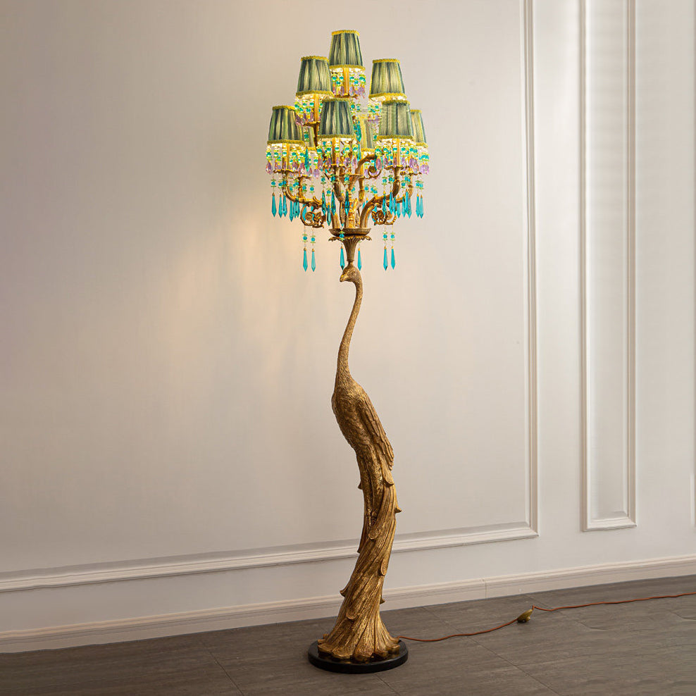 Pavona vloerlamp & groen