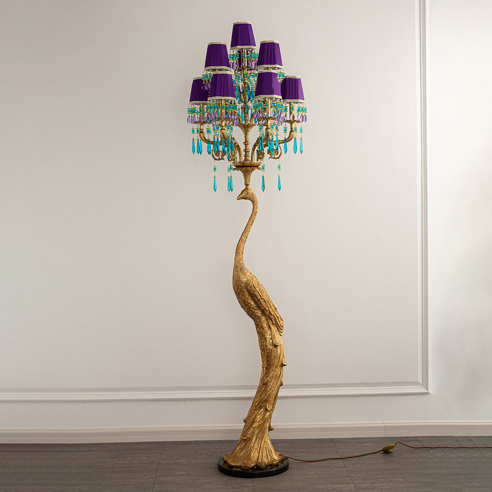 Pavona vloerlamp & groen