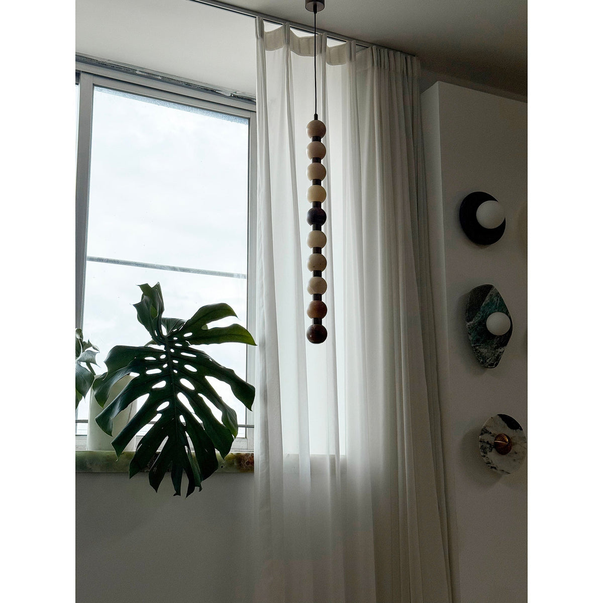 Loxford albast hanglamp