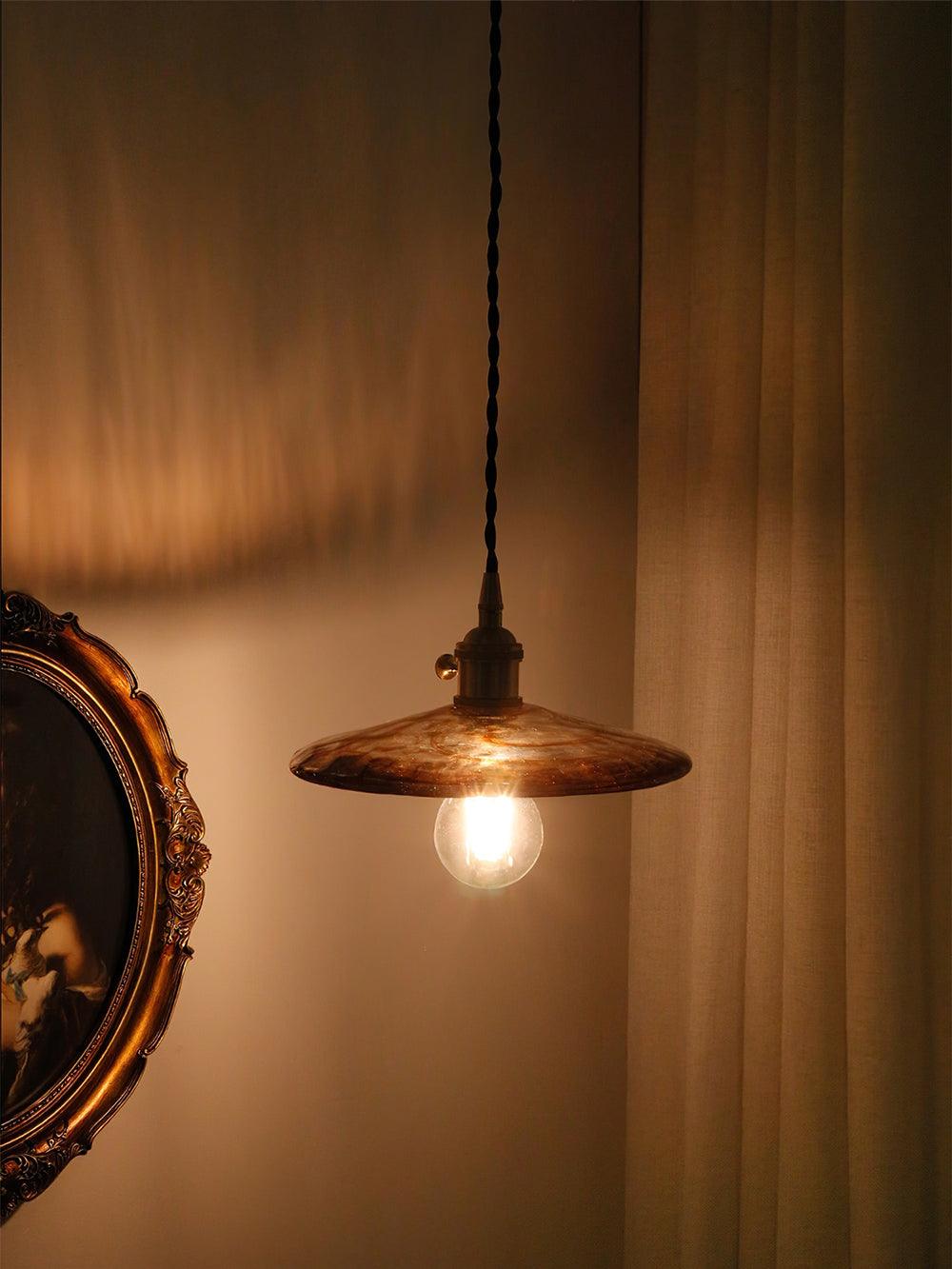 Sage Vintage glas hanglamp