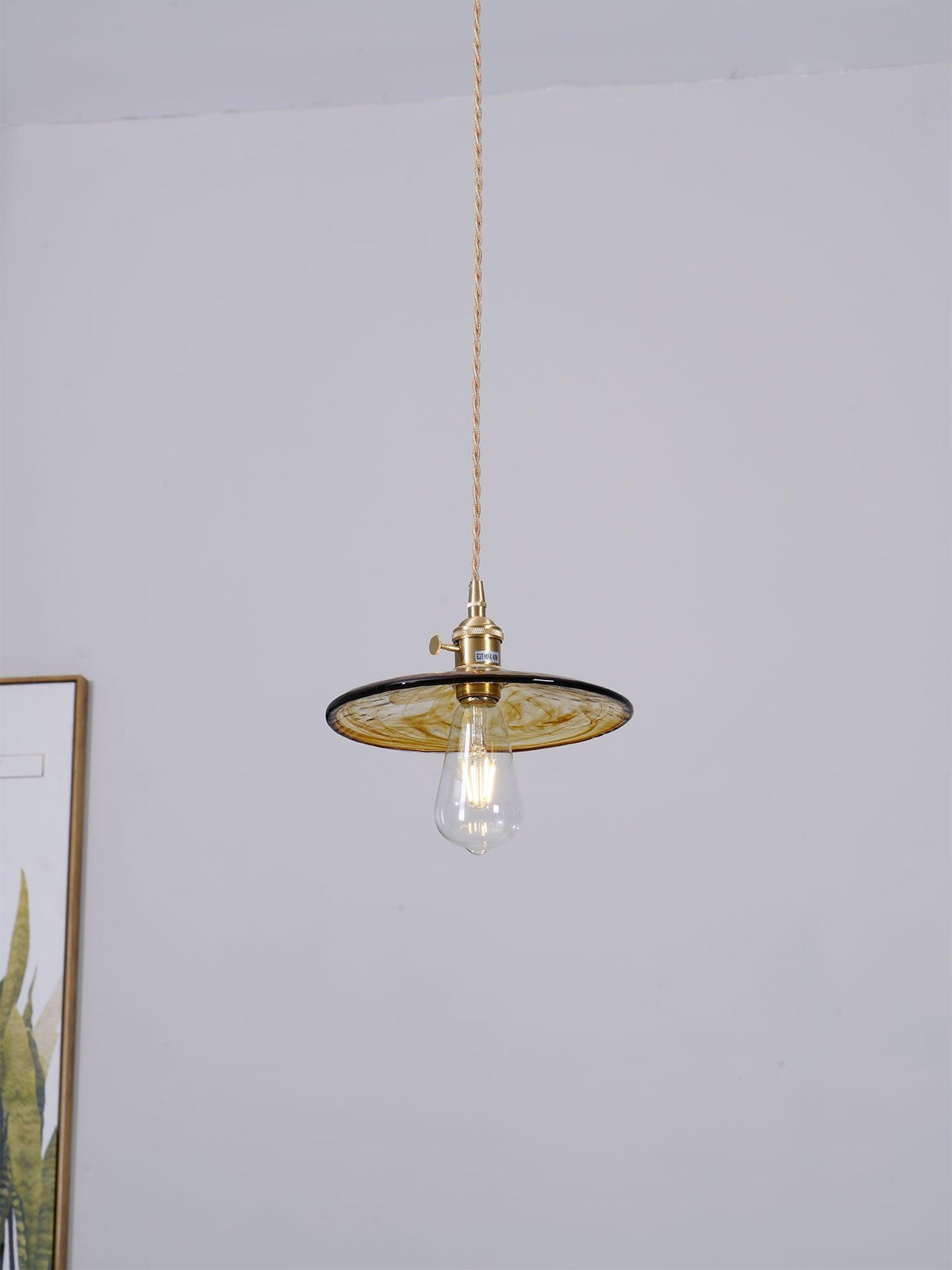 Sage Vintage glas hanglamp
