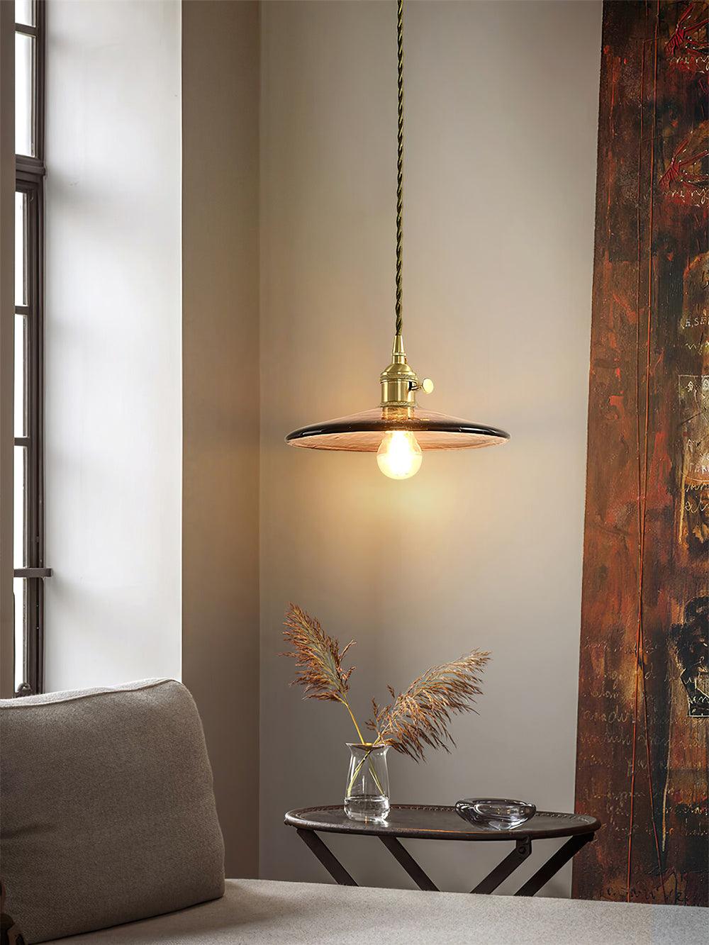 Sage Vintage glas hanglamp