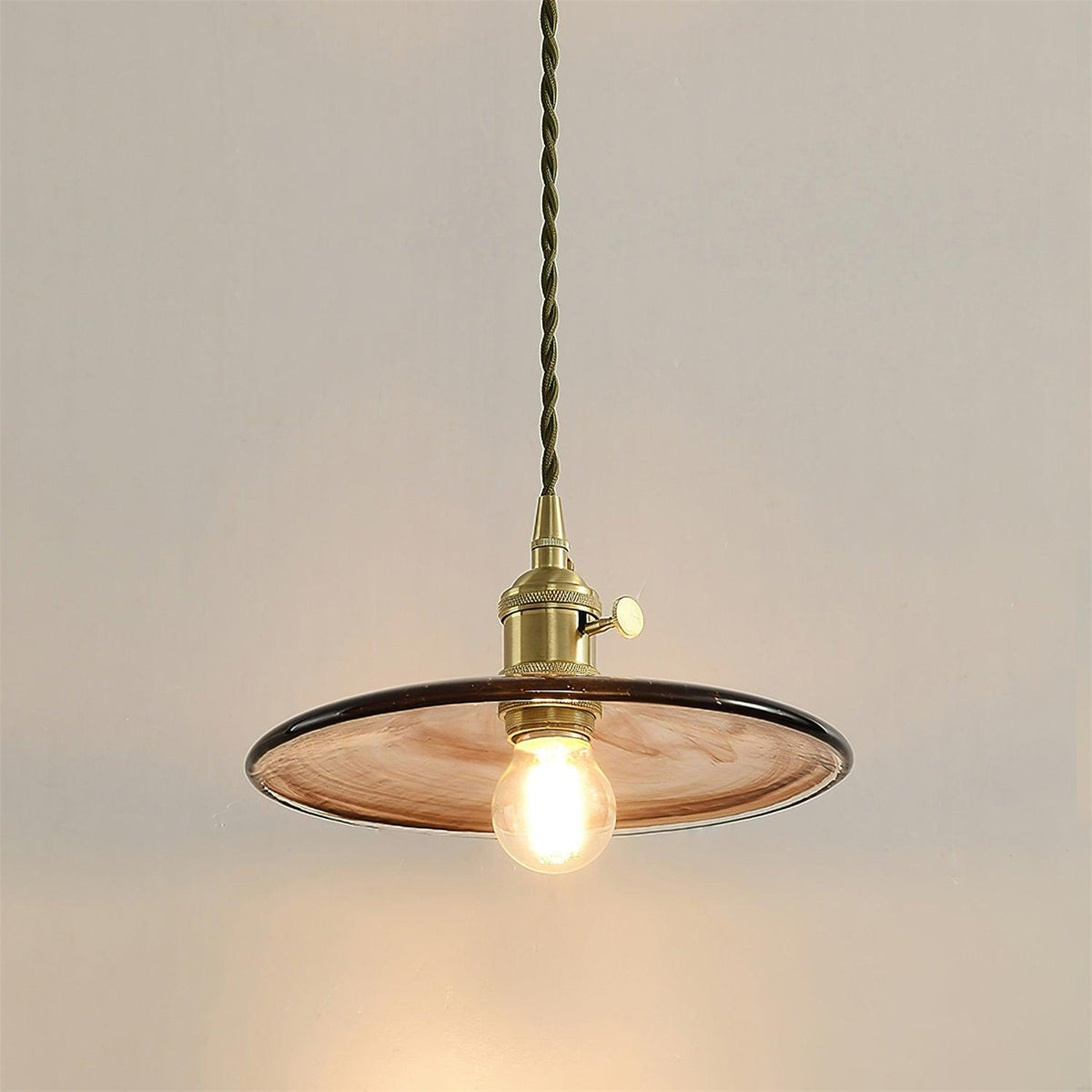 Sage Vintage glas hanglamp