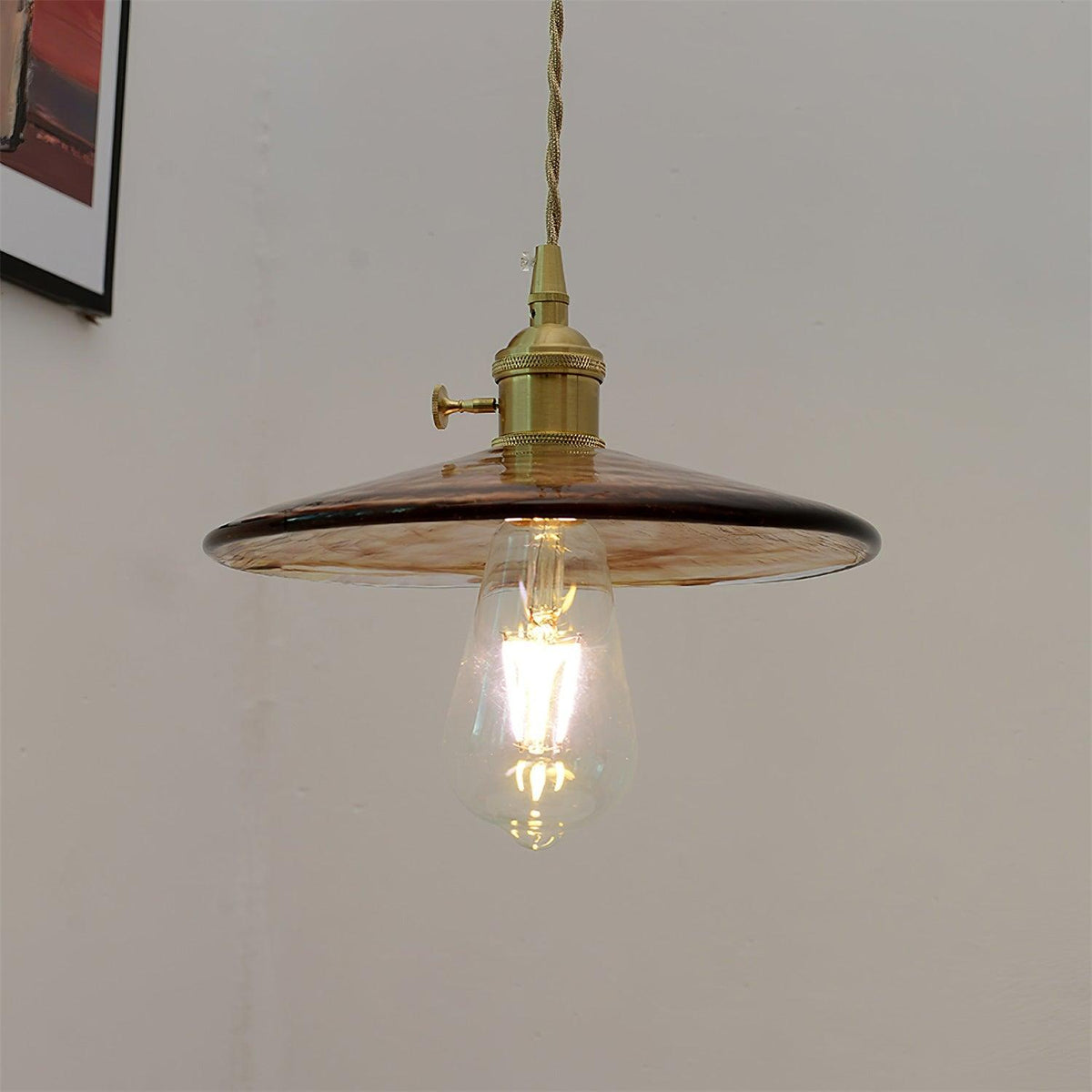 Sage Vintage glas hanglamp