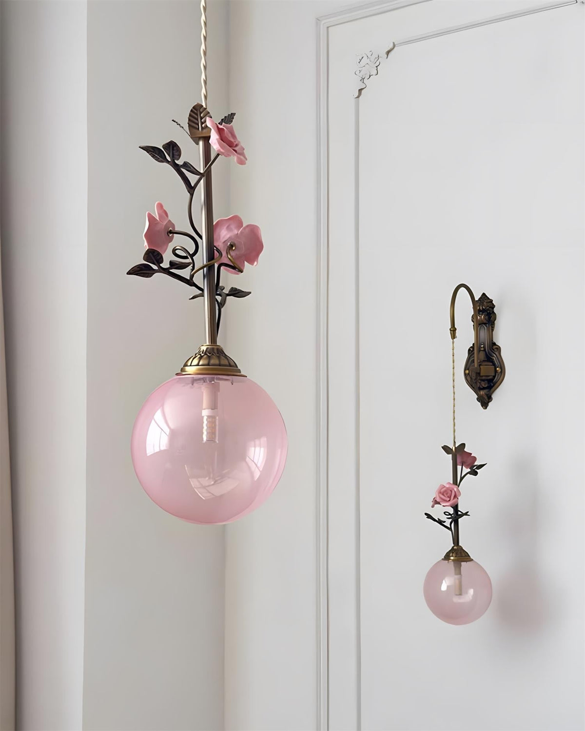 Mirerelia hanglamp roze