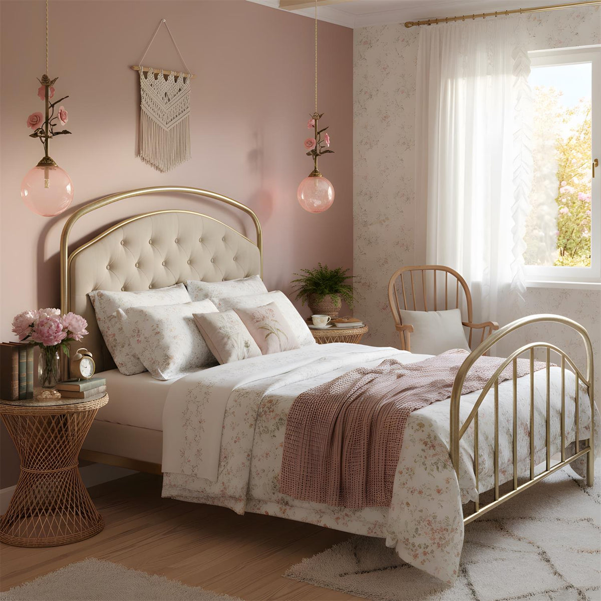 Mirerelia hanglamp roze