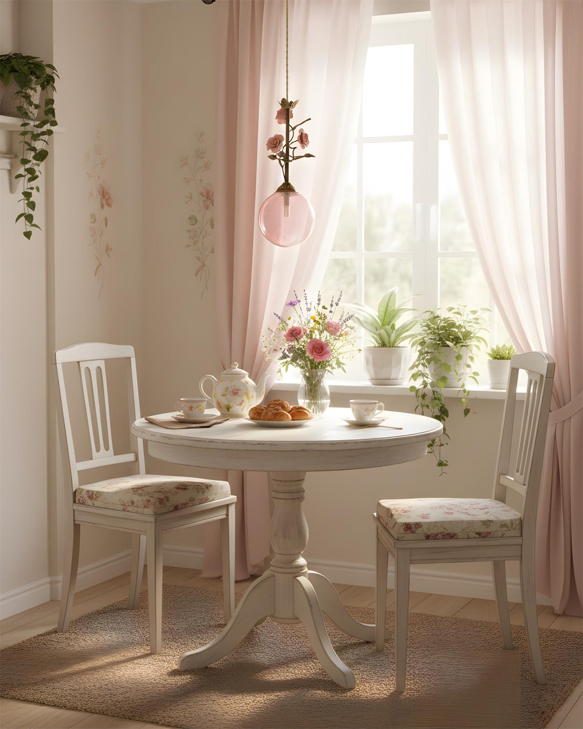 Mirerelia hanglamp roze