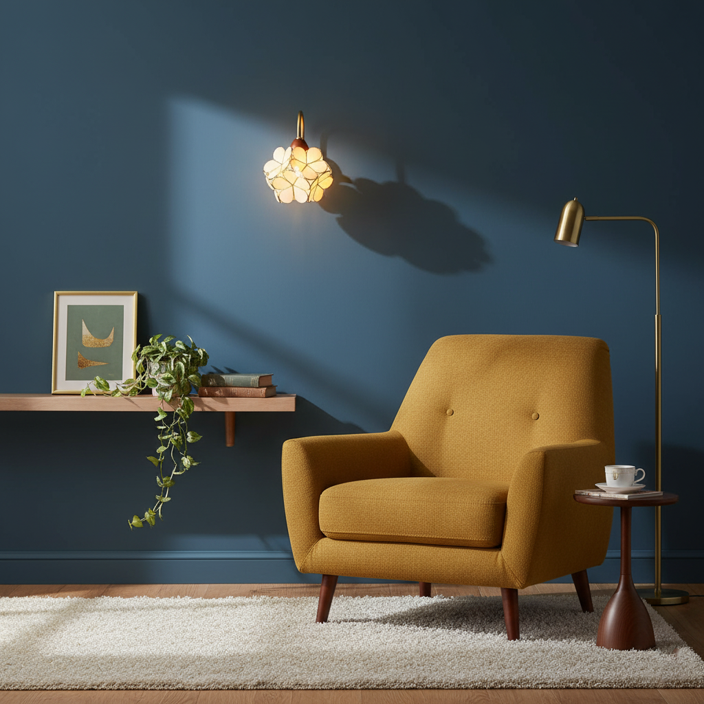 Petals-hout wandlamp