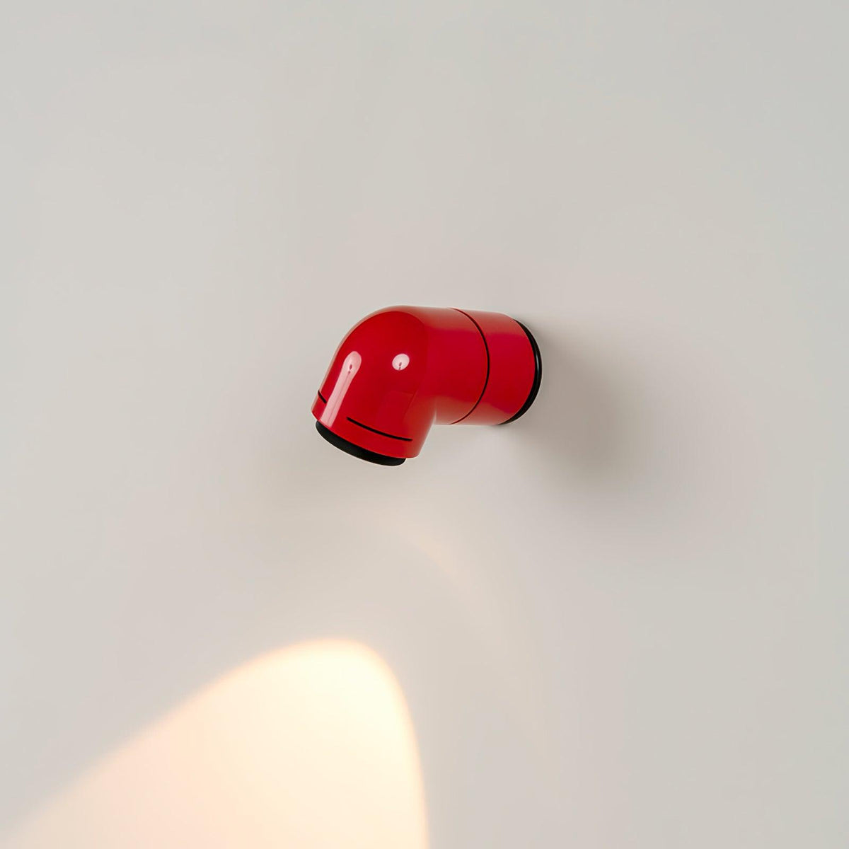 Sixu Moderne minimalistische unieke wandlamp in rood