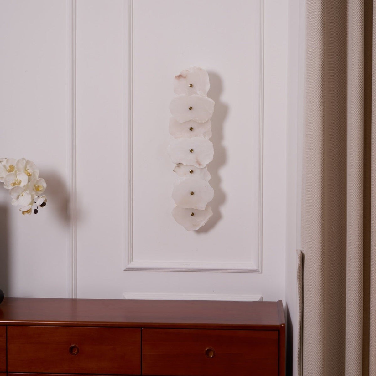 Alaeila Floral Cluster albasten wandlamp