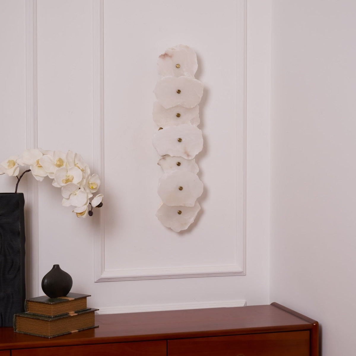 Alaeila Floral Cluster albasten wandlamp