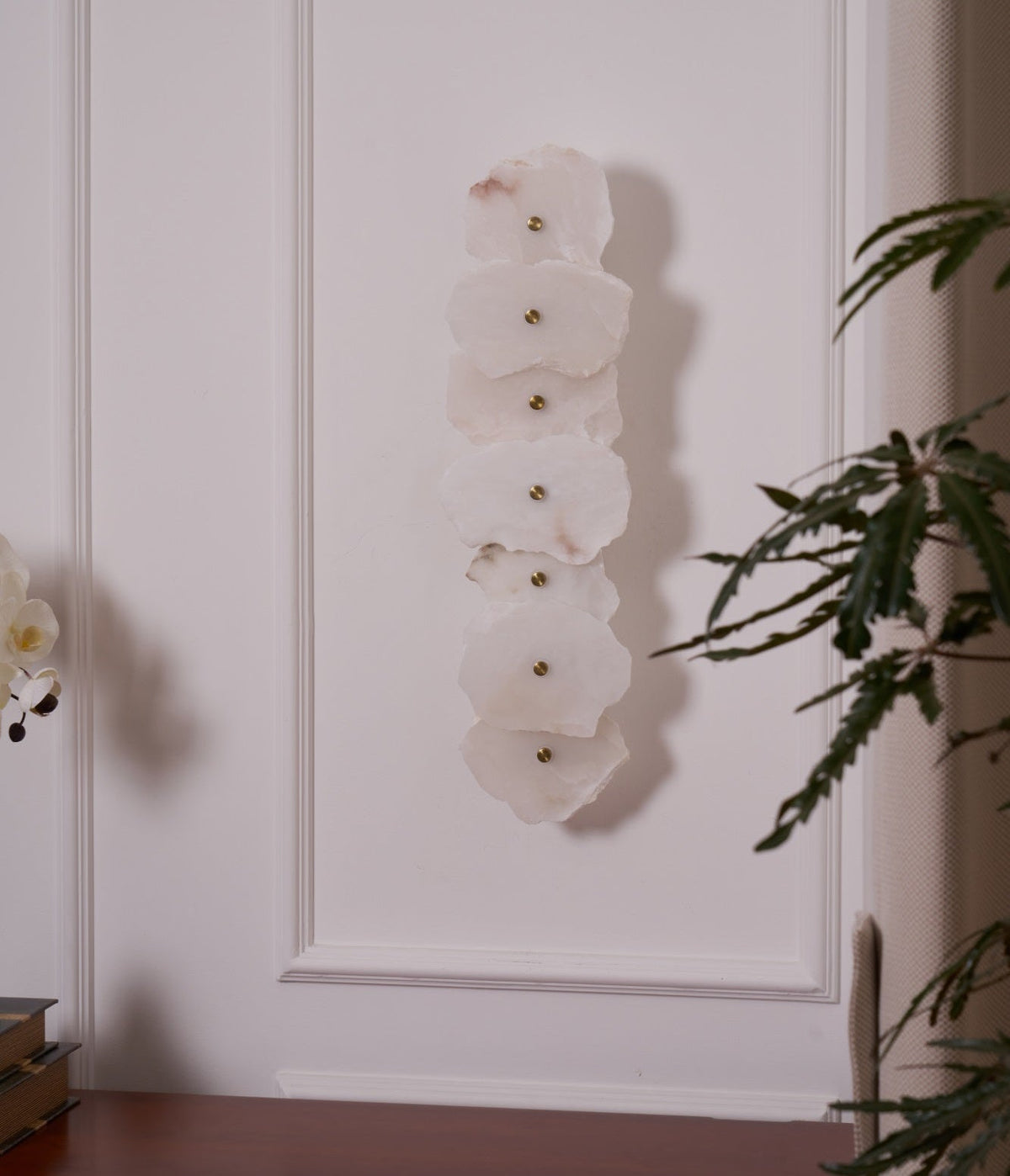 Alaeila Floral Cluster albasten wandlamp
