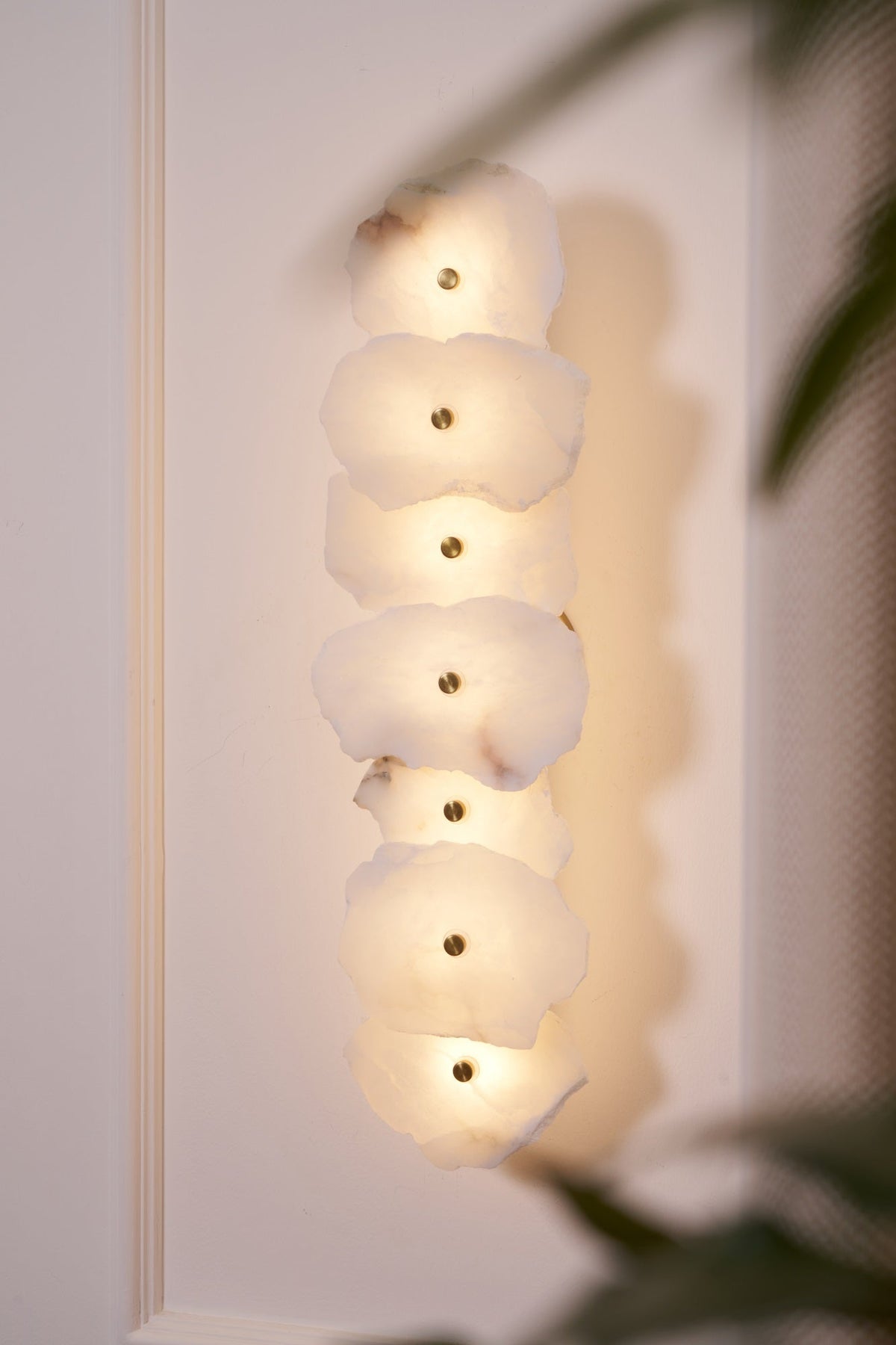 Alaeila Floral Cluster albasten wandlamp