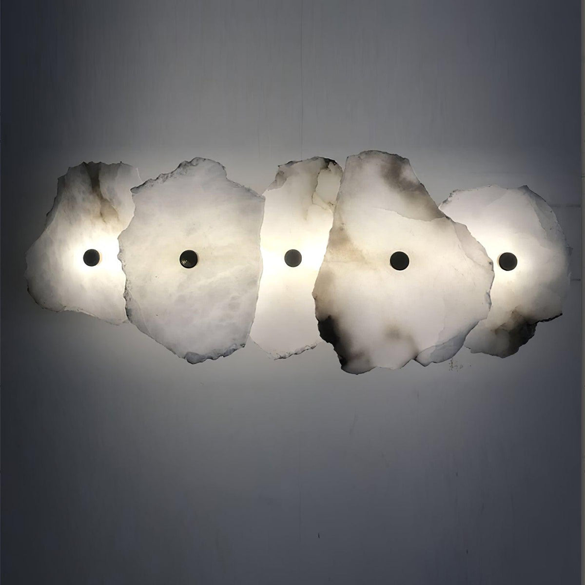 Alaeila Floral Cluster albasten wandlamp