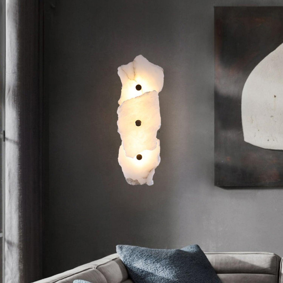 Alaeila Floral Cluster albasten wandlamp