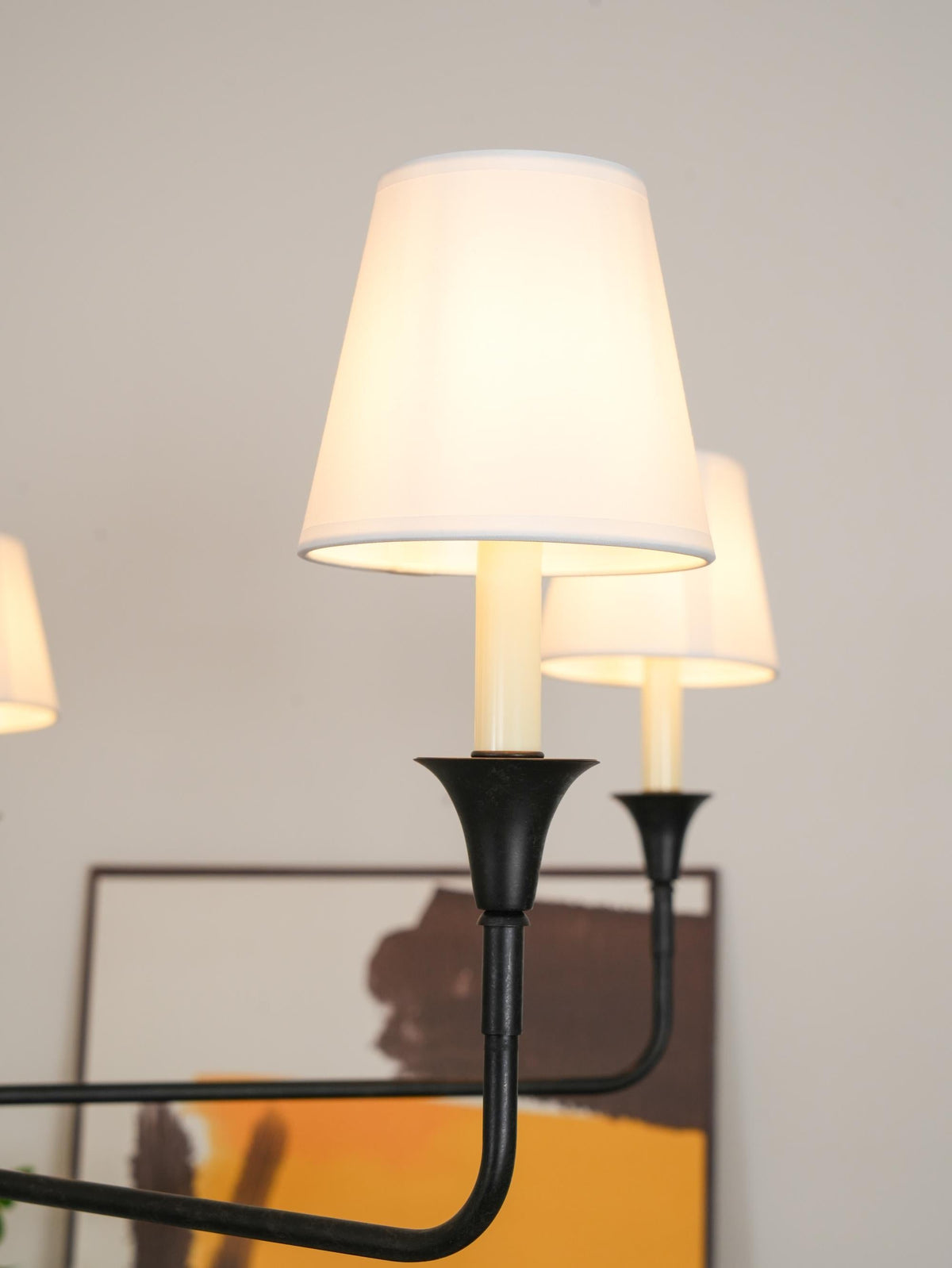 Arthaila Vintage Industrial Grote Stoffen Kroonluchter