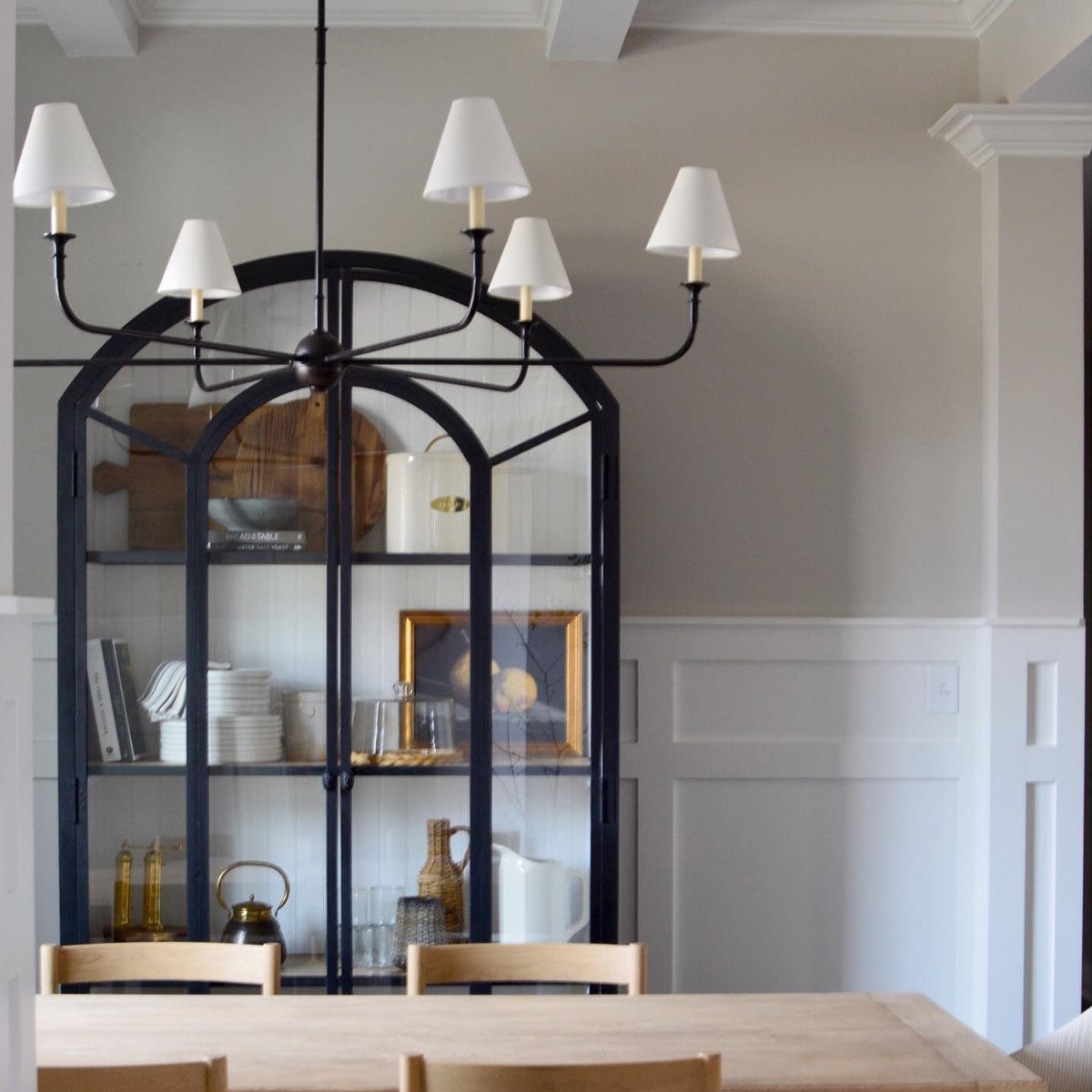 Arthaila Vintage Industrial Grote Stoffen Kroonluchter
