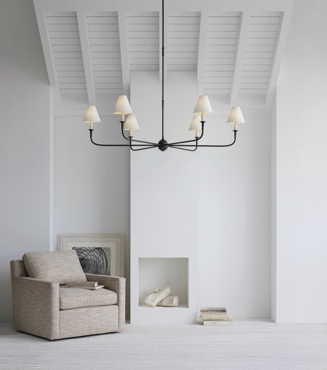Arthaila Vintage Industrial Grote Stoffen Kroonluchter