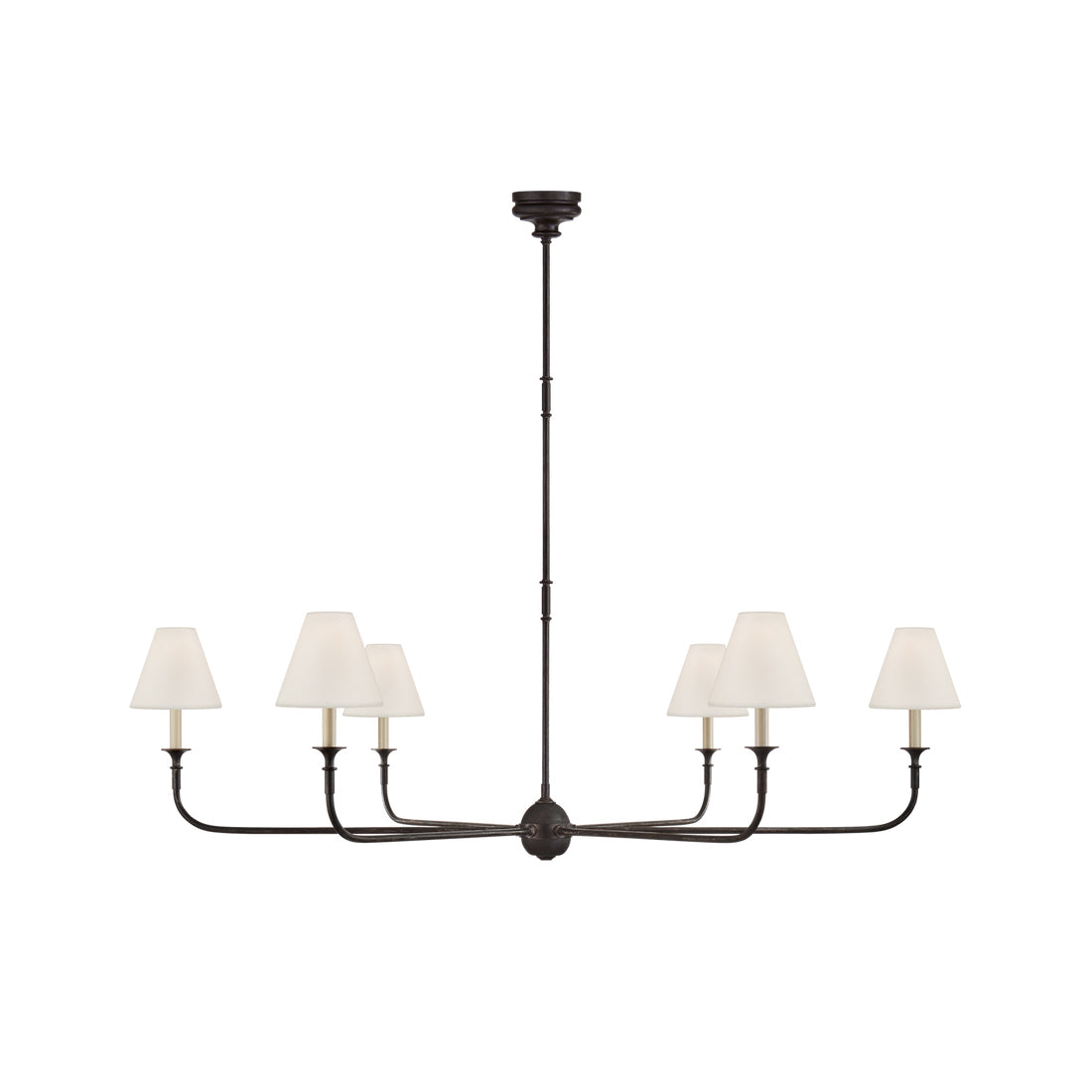 Arthaila Vintage Industrial Grote Stoffen Kroonluchter