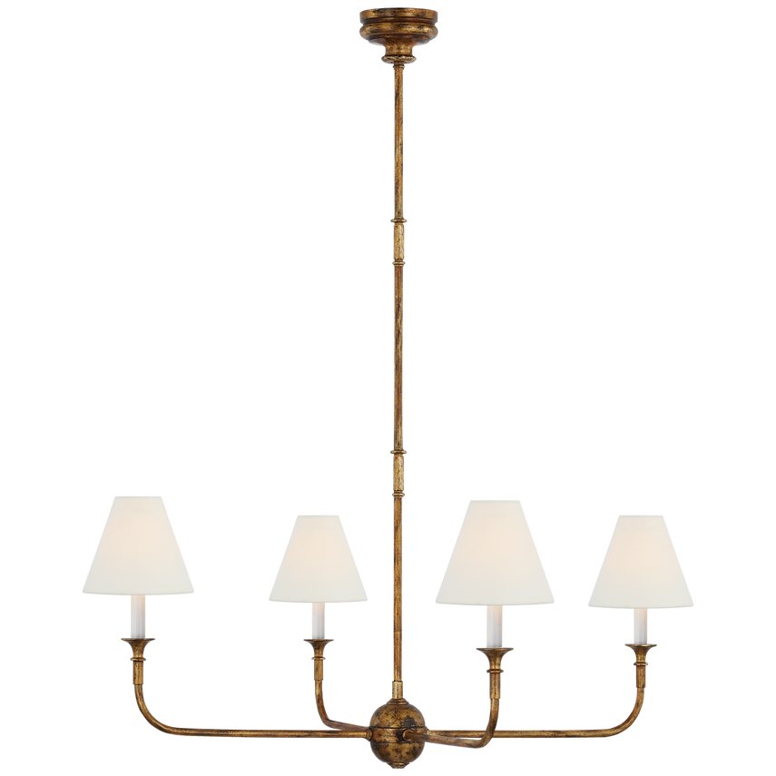 Lioroelia hanglamp zwart kaars afgeplat