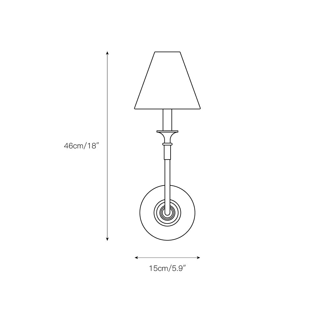 Noralielle wandlamp