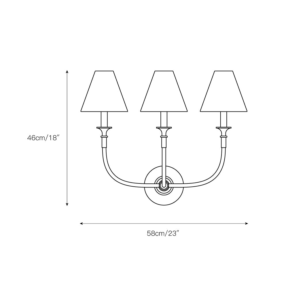 Noralielle wandlamp