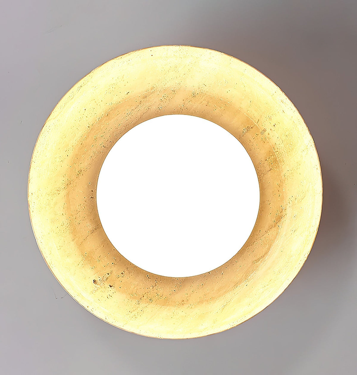 Cuvela travertin plafondlamp