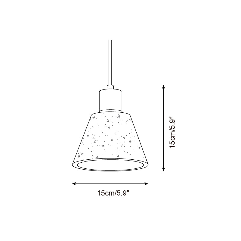 Caven hanglamp travertin Cluster