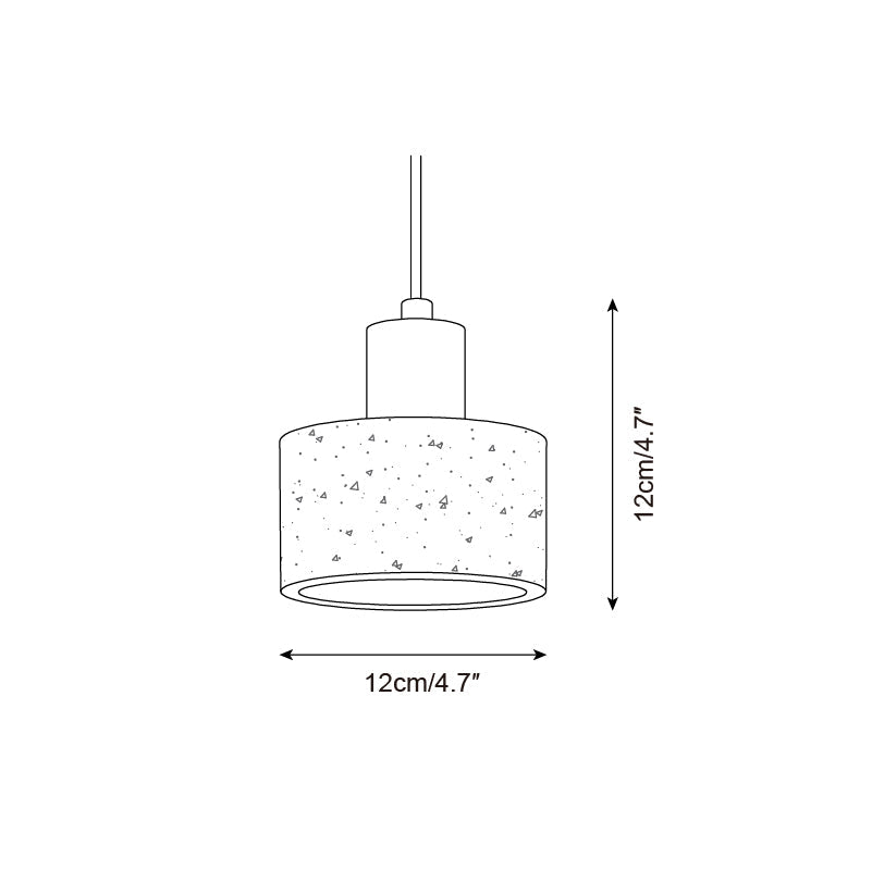 Caven hanglamp travertin Cluster