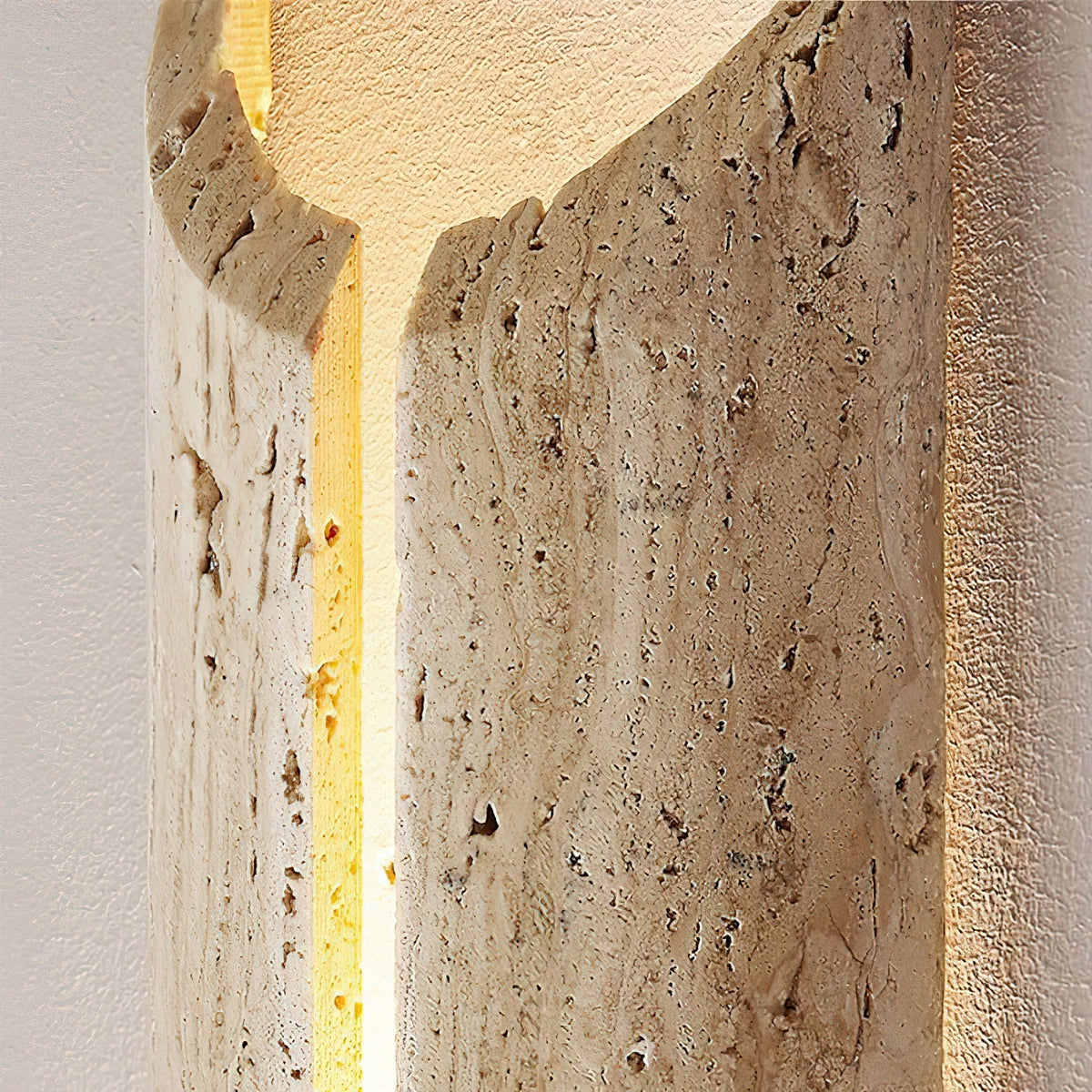 Olnorila travertin wandlamp