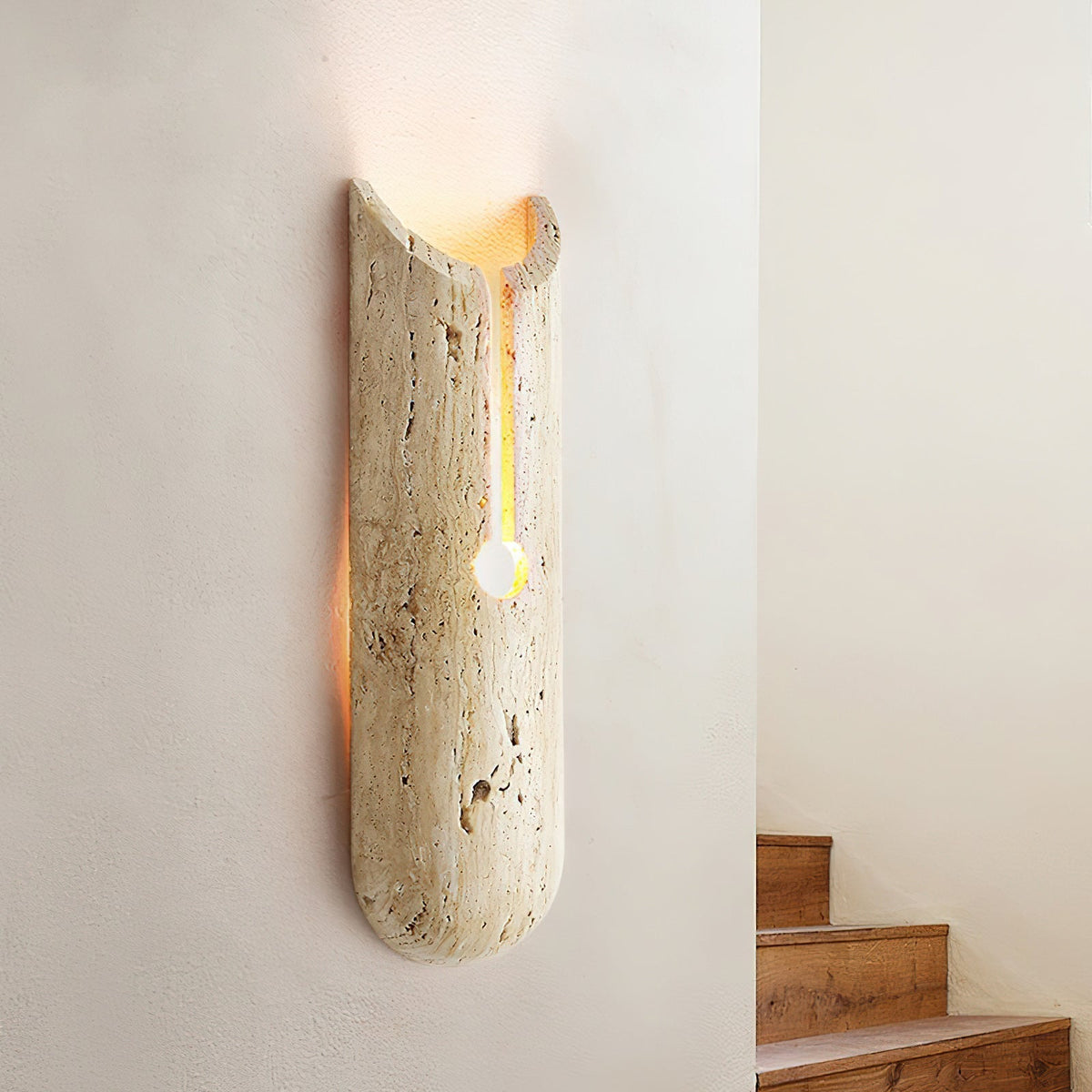 Olnorila travertin wandlamp
