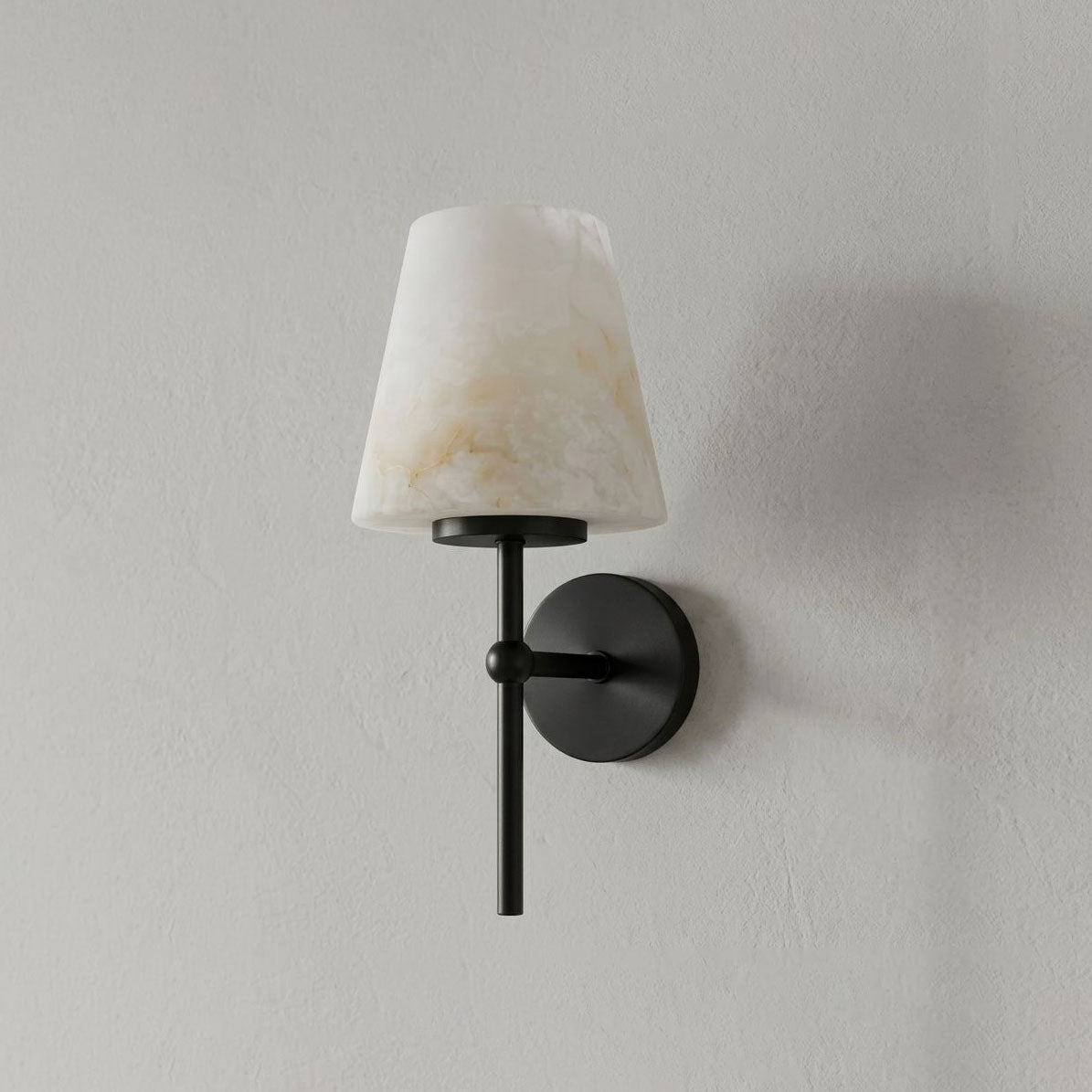 Stavermere albast wandlamp
