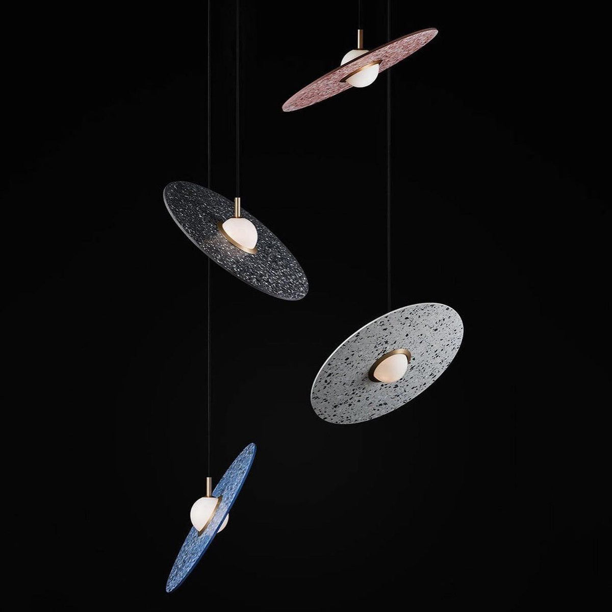 Elaiira hanglamp Planet voor woonkamer