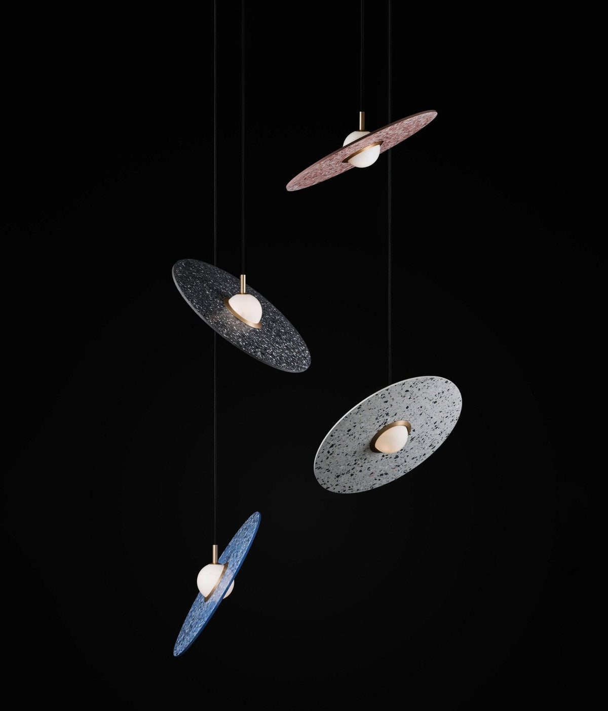 Elaiira hanglamp Planet voor woonkamer